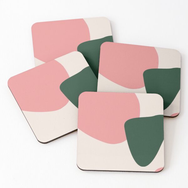 Item preview, Pink and Green Abstract  designed and sold by ChaoticIcedBoba.