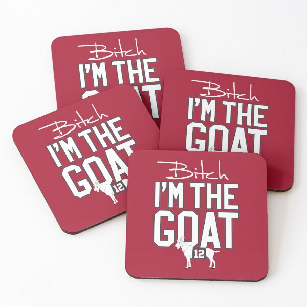 Item preview, Limited Edition Bitch I'm The GOAT Shirt, Bucs Super Bowl Champion Shirt, Mug, Hoodie, Sticker, Throw Blanket & Tapestry! designed and sold by GoatGear.