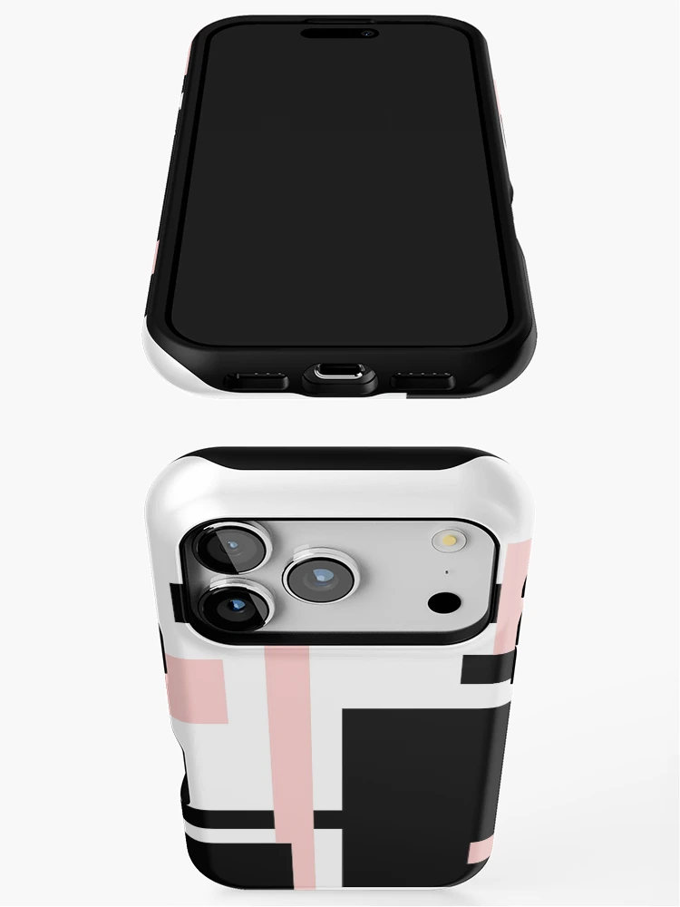 Thumbnail 3 of 4, iPhone Case, Rectangular Pattern 51  designed and sold by supernova23.