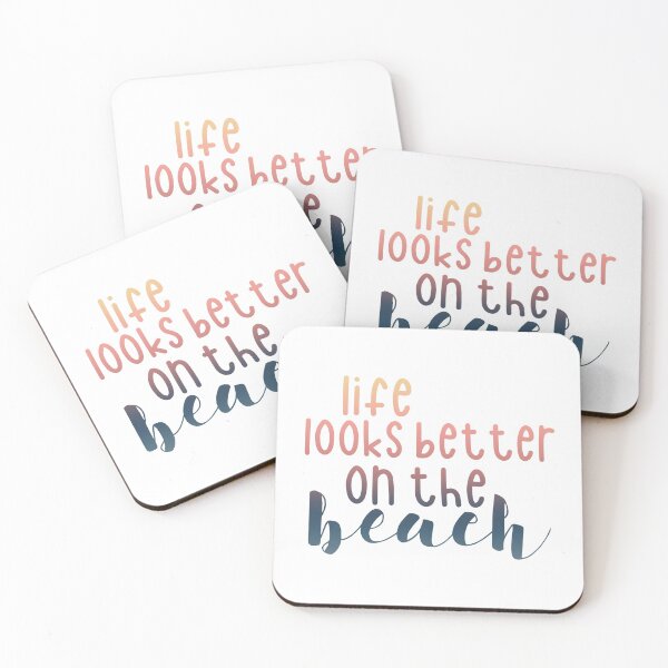 Item preview, Life Looks Better On The Beach designed and sold by BRPC.