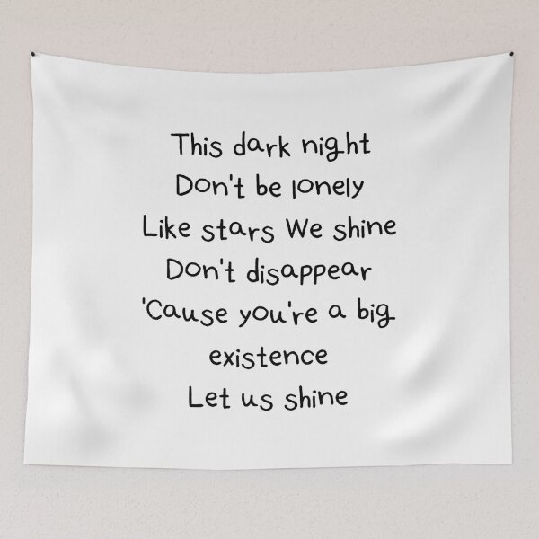 Item preview, BTS Mikrokosmos Lyrics Verse 2, Part 2 (English) designed and sold by Aooms123.