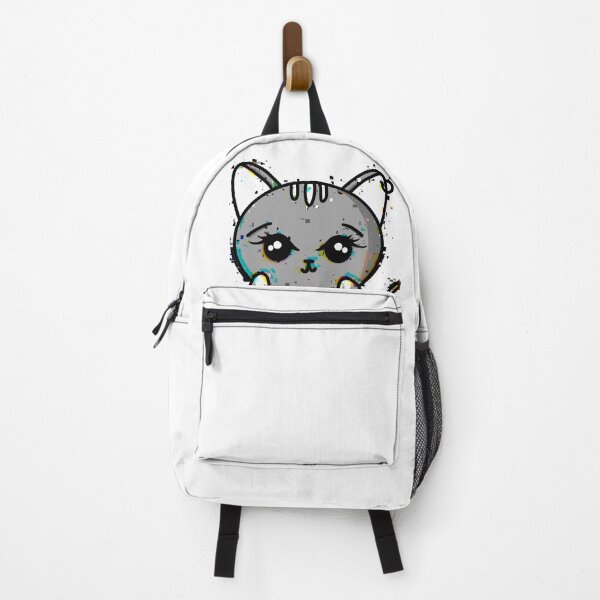 Item preview, Cute grey cat with earing designed and sold by atiksugiwara.