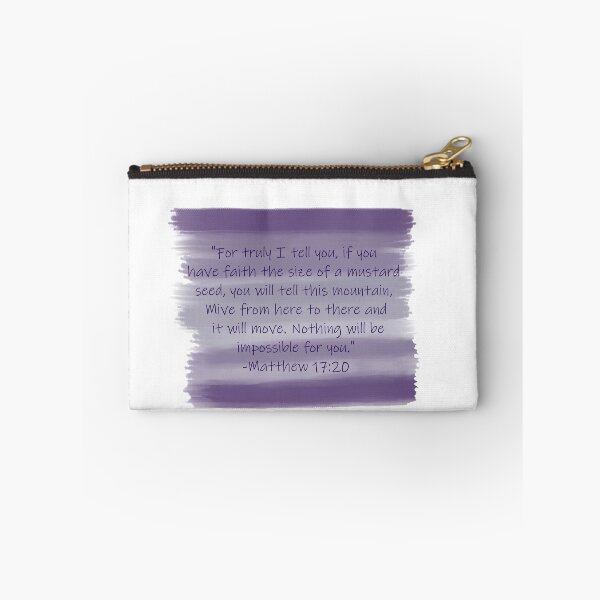Item preview, Matthew 17:20 - Bible Verse  designed and sold by farmergirlrb.