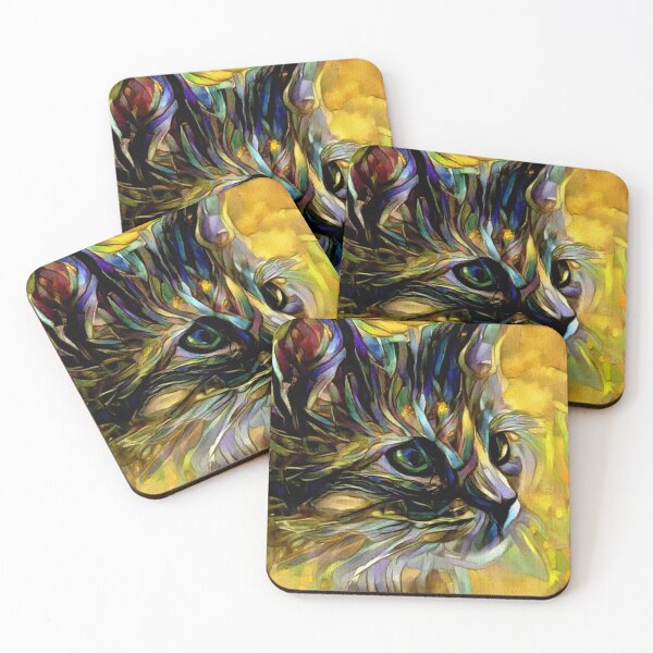 Item preview, Berta, cat, cat, chat, chatte, kitty, kitty, lea roche paintings designed and sold by L. ROCHE.