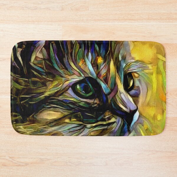 Item preview, Berta, cat, cat, chat, chatte, kitty, kitty, lea roche paintings designed and sold by L. ROCHE.