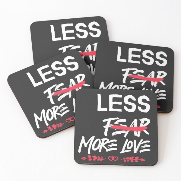 Item preview, Less Fear More Love designed and sold by Ayurveda Fun Store.