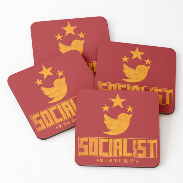 Item preview, Socialist Media Twitter designed and sold by Daribo.