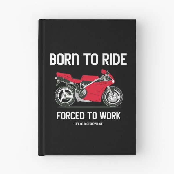 Item preview, Born To Ride Forced To Work Biker Motorcycle designed and sold by KLINESTORE.