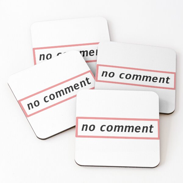Item preview, No Comment designed and sold by MirkasDesign.