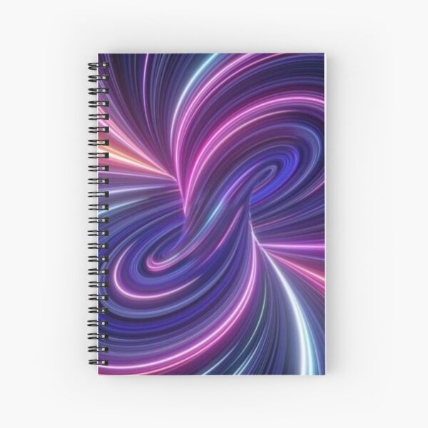 Quantum Theory Proposes That Cause and Effect Can Go In Loops Spiral Notebook
