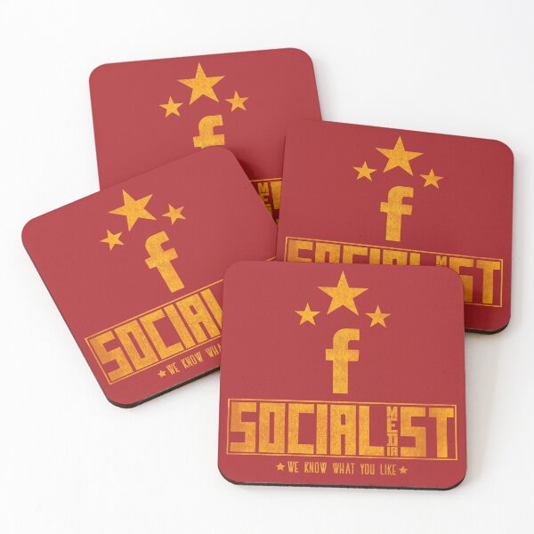 Item preview, Socialist Media Facebook designed and sold by Daribo.