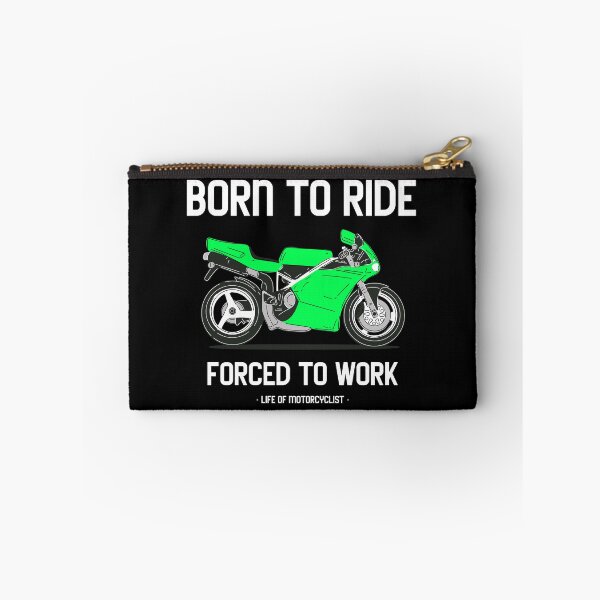 Item preview, Born To Ride Forced To Work Biker Motorcycle designed and sold by KLINESTORE.