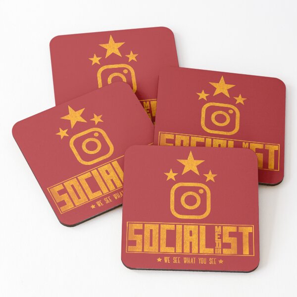 Item preview, Socialist Media Instagram designed and sold by Daribo.
