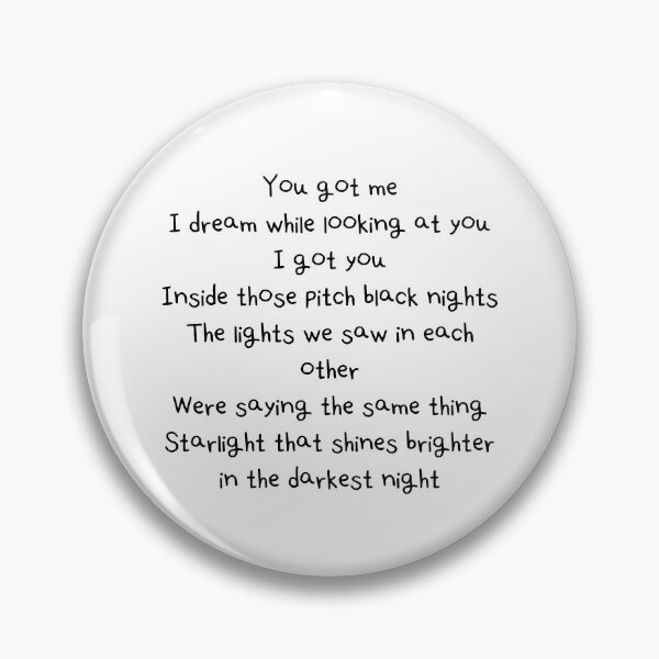 Item preview, BTS Mikrokosmos Lyrics Chorus (English) designed and sold by Aooms123.