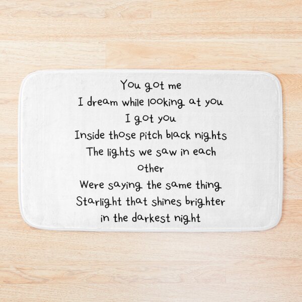 Item preview, BTS Mikrokosmos Lyrics Chorus (English) designed and sold by Aooms123.