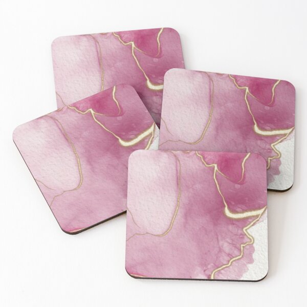 Item preview, Rose Gold Alcohol Watercolor Ink Abstract Elegance Modern Fluid Paint Design designed and sold by Ristinga.