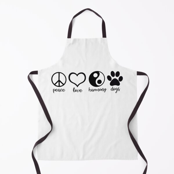 Item preview, Peace, Love, Harmony, Dogs designed and sold by ZenHenna.