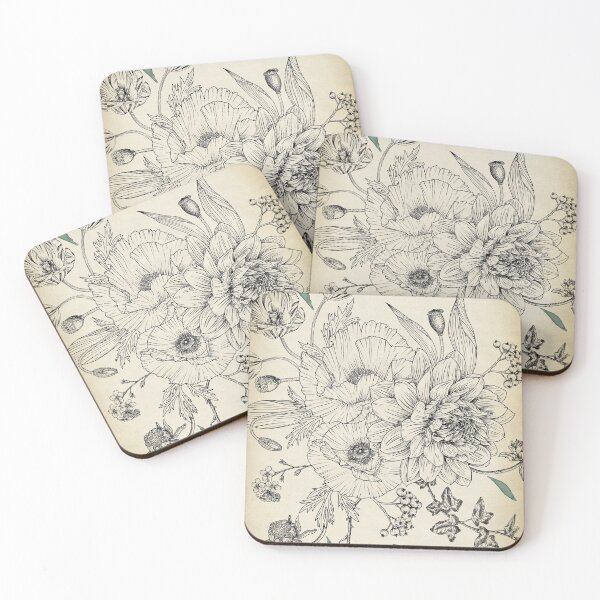 Item preview, Flowers Bouquet designed and sold by LeAllureVintage.