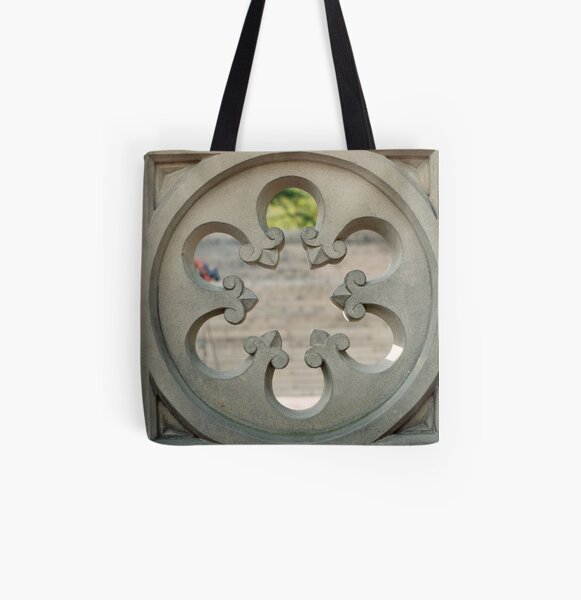 Central Park Architecture All Over Print Tote Bag