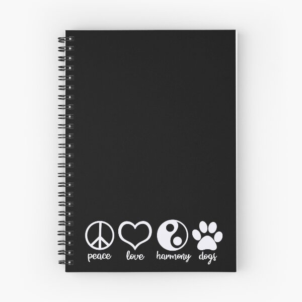 Item preview, Peace, Love, Harmony, Dogs designed and sold by ZenHenna.
