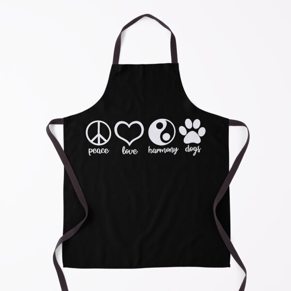Item preview, Peace, Love, Harmony, Dogs designed and sold by ZenHenna.