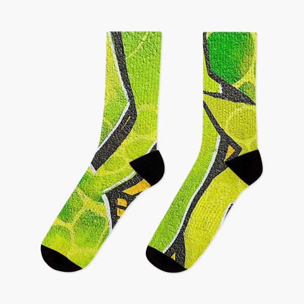 Item preview, Bright Green and Yellow Graffiti graphic design designed and sold by Nostrathomas66.