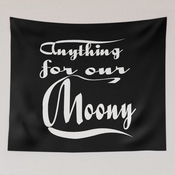 Item preview, anything for our moony,cute moon, colorful, cool, retro, vintage designed and sold by hakiseller.