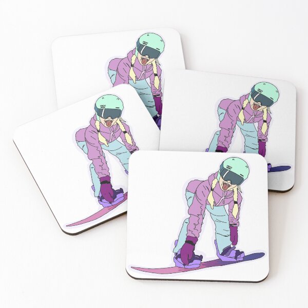 Item preview, snowboarder gal designed and sold by maddyangelos.