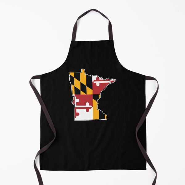 Item preview, Maryland Flag Minnesota Map designed and sold by MarylandStyle.