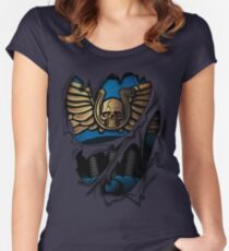 Ultramarines Armor Women's Fitted Scoop T-Shirt