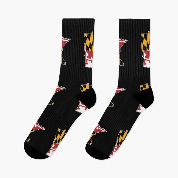 Item preview, Maryland Flag Minnesota Map designed and sold by MarylandStyle.