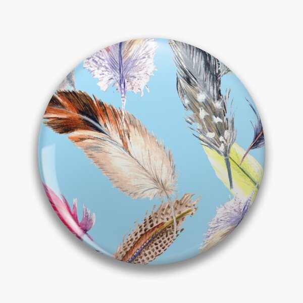 Item preview,  Colorful feathers Pattern  designed and sold by remonss.
