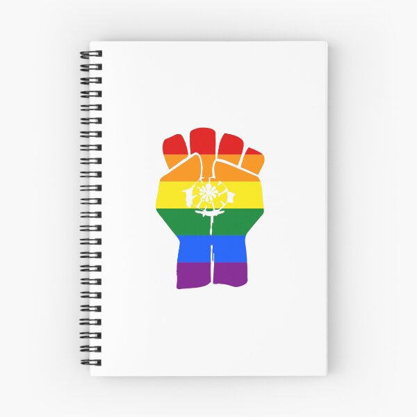 Item preview, Gonzo Rainbow Pride Fist Hunter S Thompson designed and sold by AmericanaJunkie.