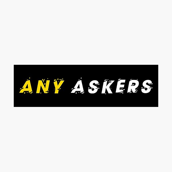 Item preview, Any Askers designed and sold by NajoFashions.
