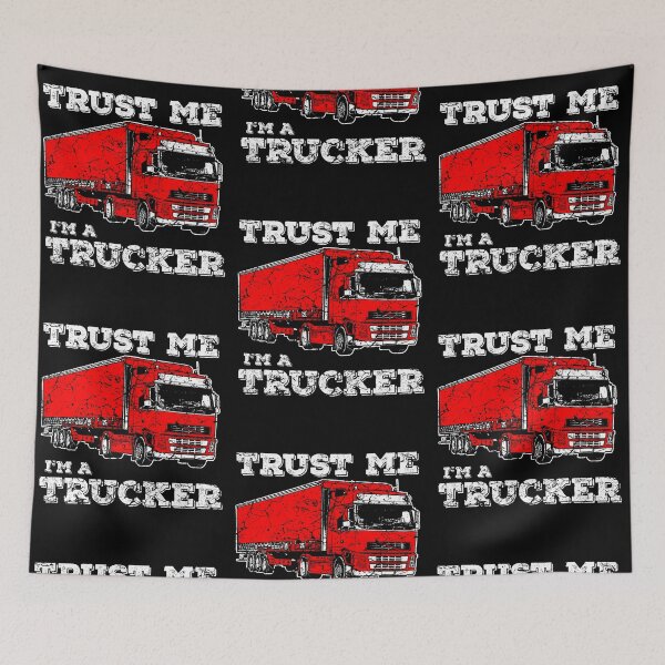 Item preview, Trust me, I'm a trucker designed and sold by Mila1946.