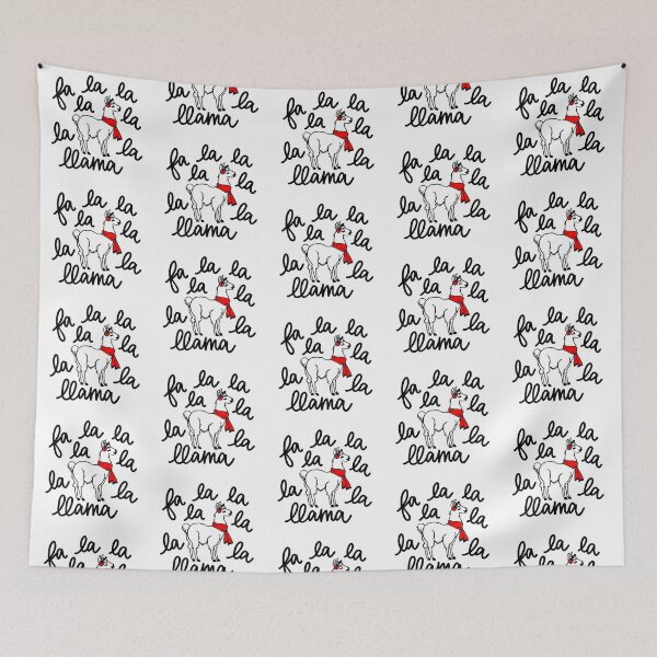 Item preview, Fa La La La Llama  designed and sold by ZoeCalvert.