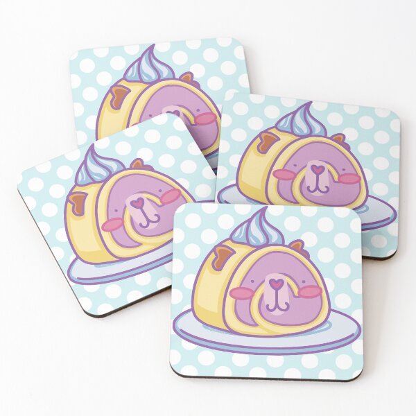 Item preview, Blackberry Swiss Roll Guinea Pig designed and sold by Pigapalooza.