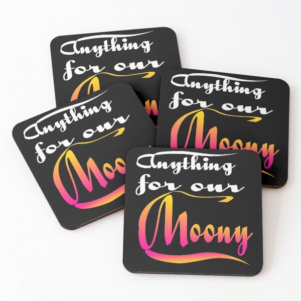 Item preview, anything for our moony,cute moon, colorful, cool, retro, vintage designed and sold by hakiseller.
