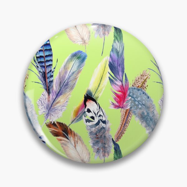 Item preview,  Colorful feathers Pattern  designed and sold by remonss.
