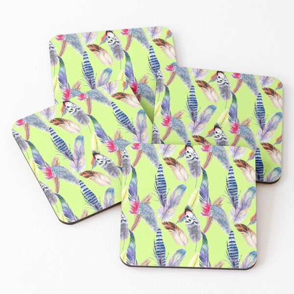 Item preview,  Colorful feathers Pattern  designed and sold by remonss.
