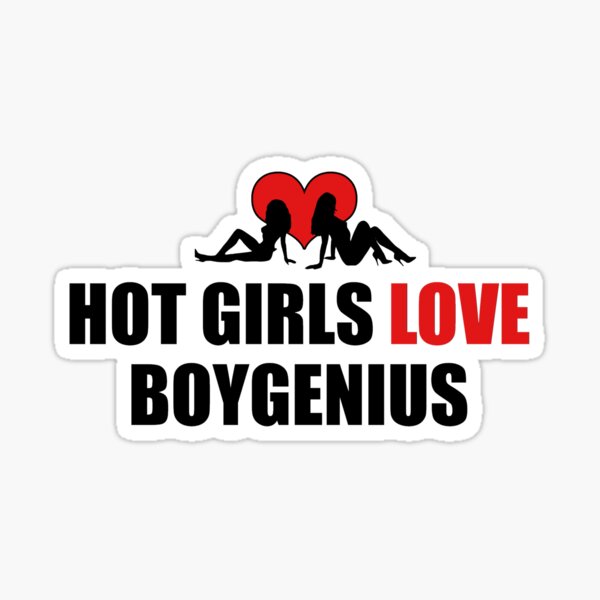 Hot Girls Love Boygenius Sticker