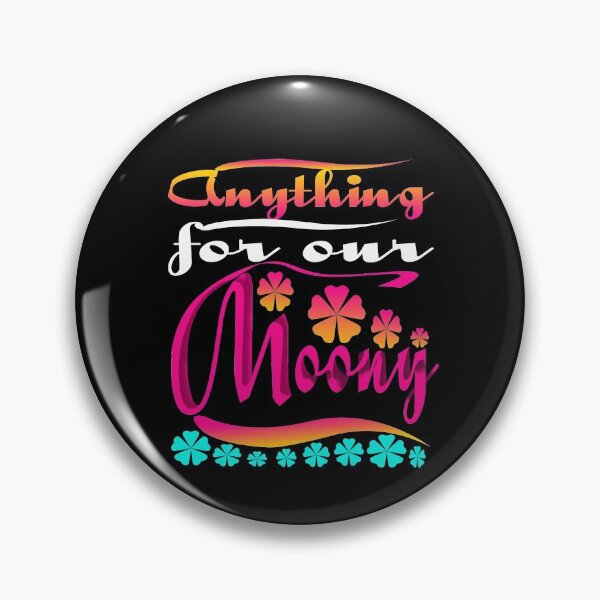 Item preview,  anything for our moony,cute moon, colorful, cool, retro, vintage designed and sold by hakiseller.