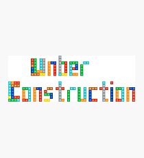 Under construction Photographic Print