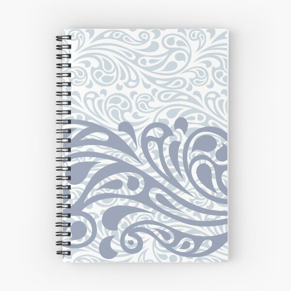 Item preview, Wave Motif in Blue and Purple designed and sold by Fernandpiperco.