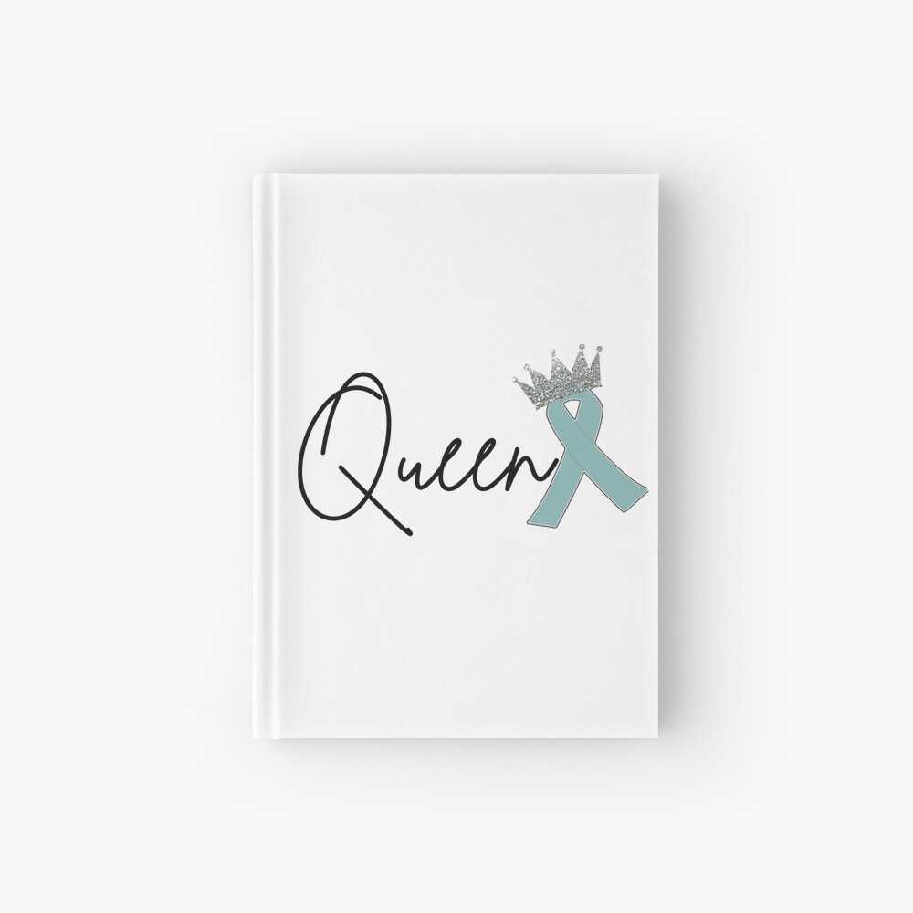 PCOS Glitter Queen Crown Hardcover Journal