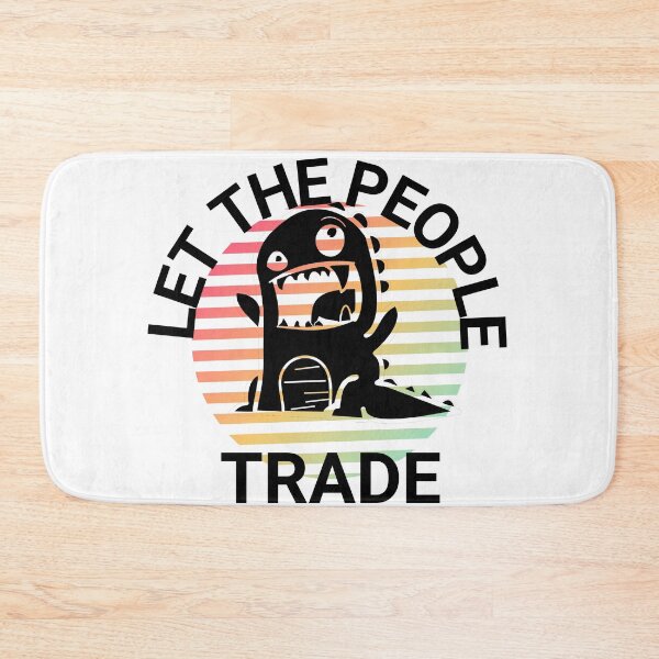 Item preview, Let The People Trade Black on White designed and sold by KananiandKiki.