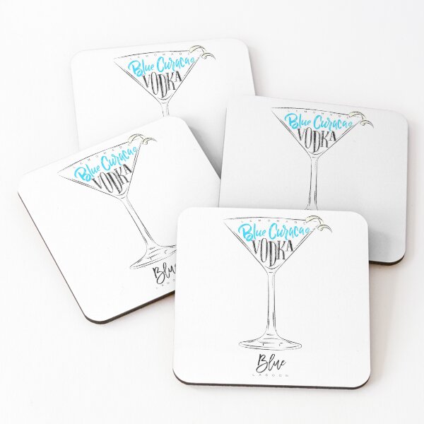 Item preview, Blue Lagoon Cocktail Recipe designed and sold by dactyl3ddesigns.