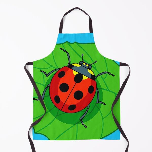 Item preview, Ladybug on green leaf designed and sold by AlexanderZam.