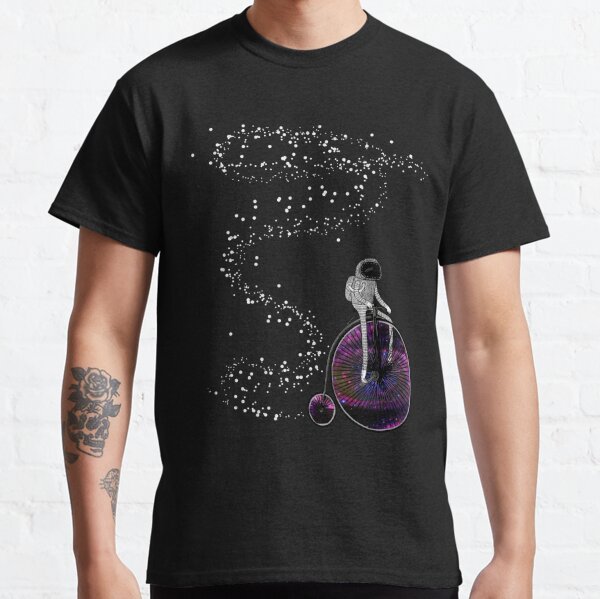 PENNY FARTHING SPACE CYCLE Classic T-Shirt