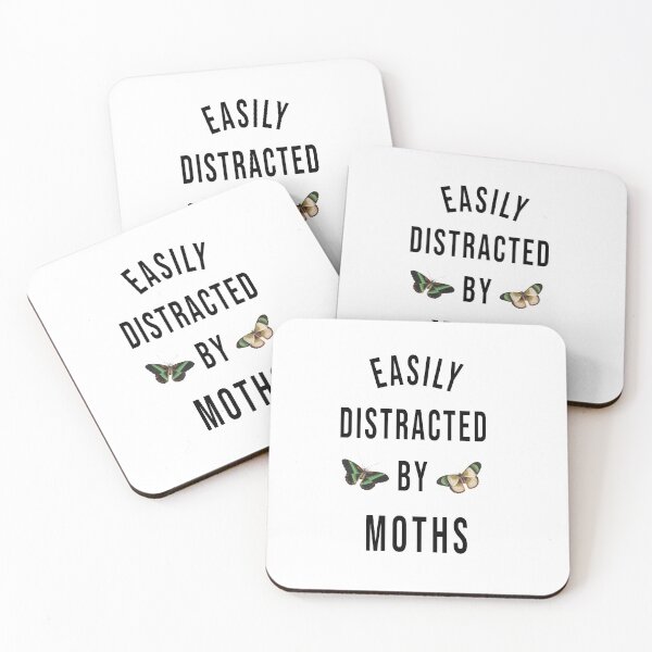 Item preview, EASILY DISTRACTED BY MOTHS designed and sold by RababE.